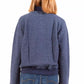 Gant Elegant Long Sleeve Zip Sweatshirt in Blue