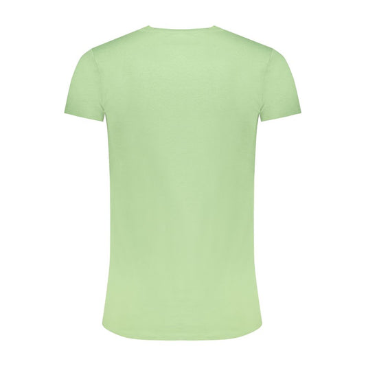 Gaudi Green Cotton T-Shirt