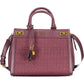 Guess Jeans Elegant Purple Polyurethane Handbag