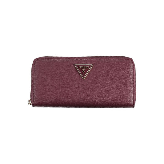 Guess Jeans Elegant Purple Polyethylene Wallet