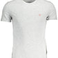 Guess Jeans Essential Gray Crew Neck Logo Tee
