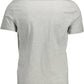 Guess Jeans Chic Gray Slim Fit Organic Cotton Tee