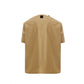 Emporio Armani Elegant Cotton Brown Shirt for Men