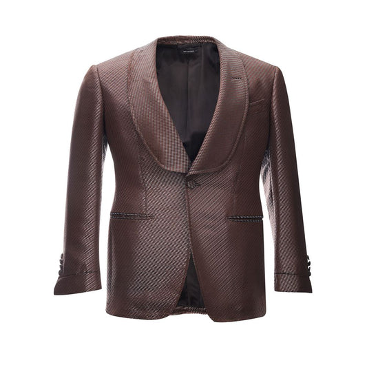 Tom Ford Elegant Multicolor Silk Men's Jacket