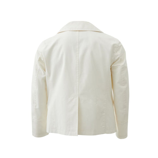 Sealup Elegant White Polyamide Jacket for Men