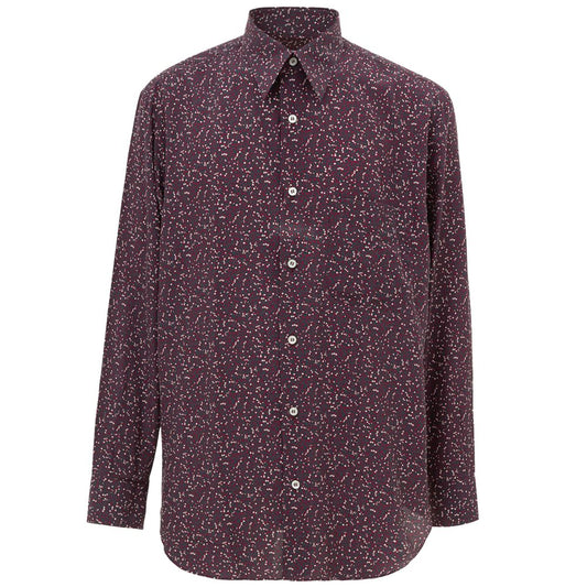 Brioni Purple Silk Shirt