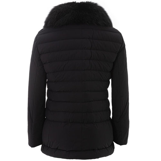 Peuterey Elegant Black Polyamide Jacket for Women