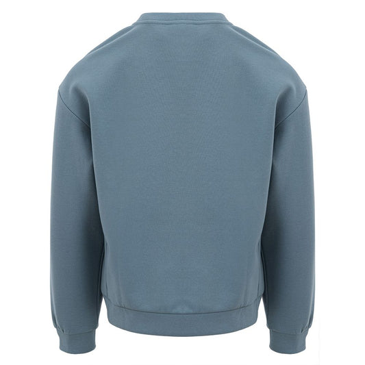 EA7 Emporio Armani Chic Blue Polyester Sweater by EA7