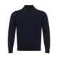 Colombo Elegant Cashmere Blue Sweater for Men