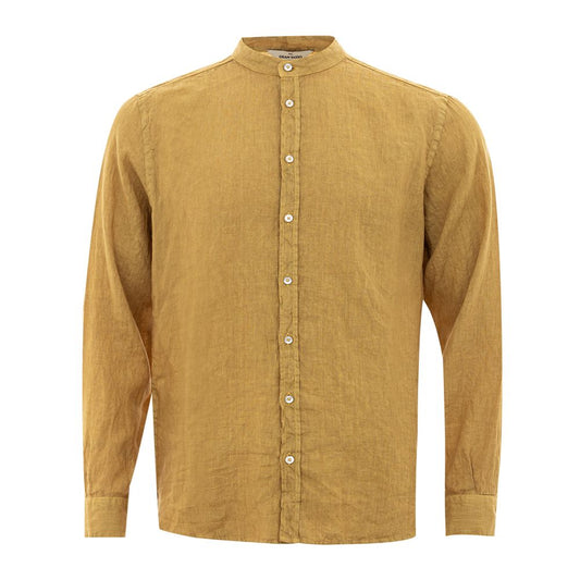 Gran Sasso Gold Linen Elegance Men's Shirt