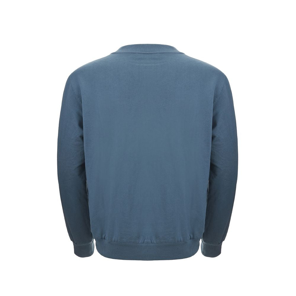 Dolce & Gabbana Elegant Cotton Blue Sweater for Men