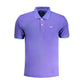 La Martina Purple Cotton Polo Shirt