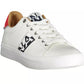 Napapijri Sleek White Sneakers with Contrasting Details