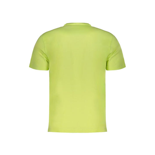 Napapijri Yellow Cotton T-Shirt