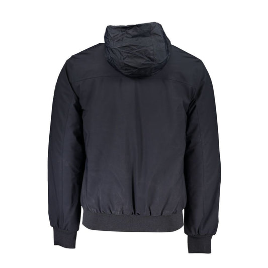 North Sails Blue Performance Jacket with Removable Hood
