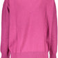 North Sails Eco-Chic Purple Wool Blend V-Neck Sweater