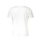 North Sails Chic White Cotton Tee with Logo Accent