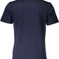 North Sails Chic Blue Cotton Tee with Classic Print