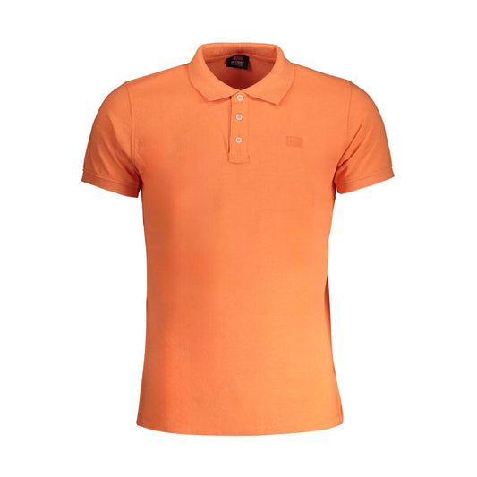 Norway 1963 Orange Cotton Polo Shirt