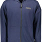 Plein Sport Sleek Blue Hooded Sweatshirt with Logo Detail
