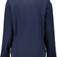 Plein Sport Sleek Blue Long-Sleeved Sweatshirt with Logo