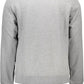 Plein Sport Sleek Gray Long-Sleeved Sweatshirt