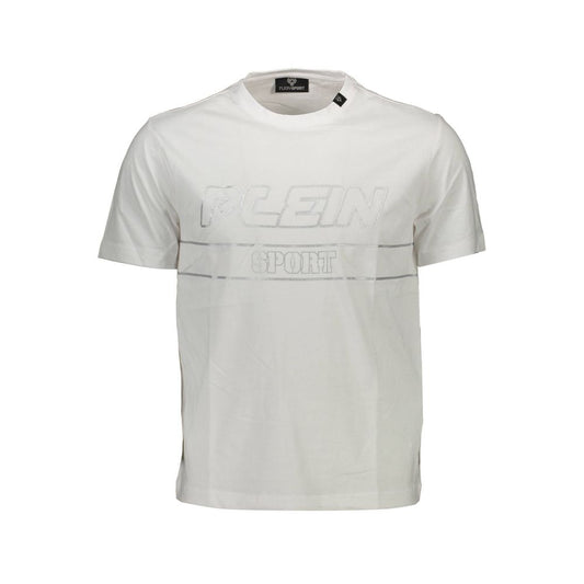 Plein Sport White Cotton T-Shirt