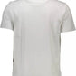 Plein Sport Pristine White Cotton Tee with Bold Accents