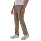 Yes Zee Chic Cotton Chino Trousers in Earthy Brown
