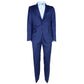Made in Italy Elegant Woolen Men's Suit in Dapper Blue