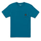 Refrigiwear Chic Light Blue Cotton Tee with Chest Logo