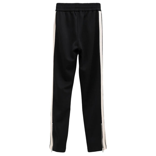 Moncler x Palm Angels Black Polyester Jeans & Pant