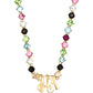 Palm Angels Multicolor Strass Necklace