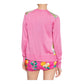 Dolce & Gabbana Pink Silk Sweater