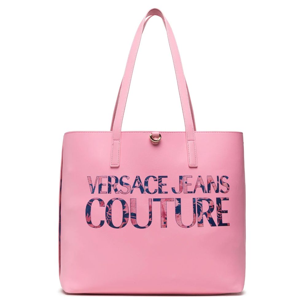 Versace Jeans Pink Polyethylene Shoulder Bag