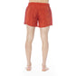 Trussardi Beachwear Red Polyester Swimwear