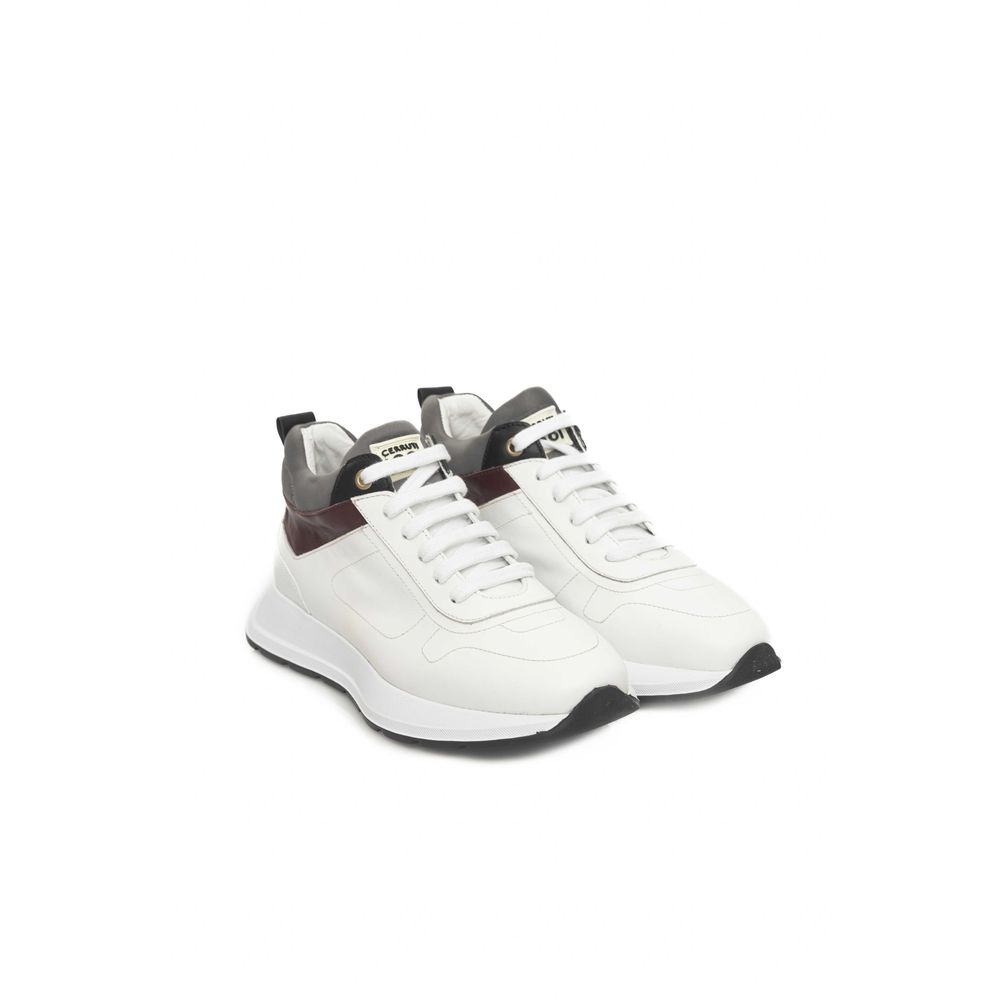 Cerruti 1881 White COW Leather Sneaker