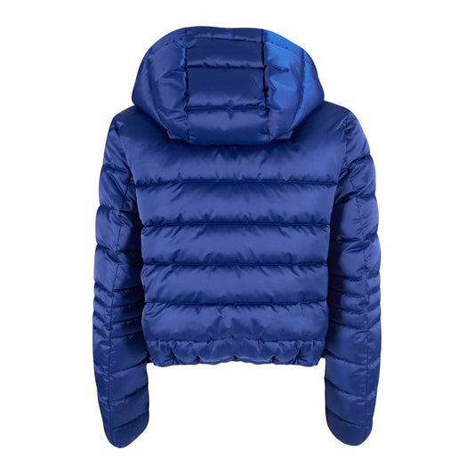 Yes Zee Chic Zippered Short Down Jacket with Hood