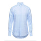 Malo Elegant Light Blue Linen Shirt