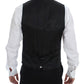 Dolce & Gabbana Elegant Black Wool Formal Dress Vest
