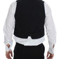 Dolce & Gabbana Elegant Black Manchester Dress Vest
