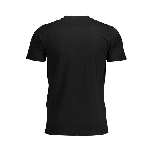 Sergio Tacchini Black Cotton T-Shirt