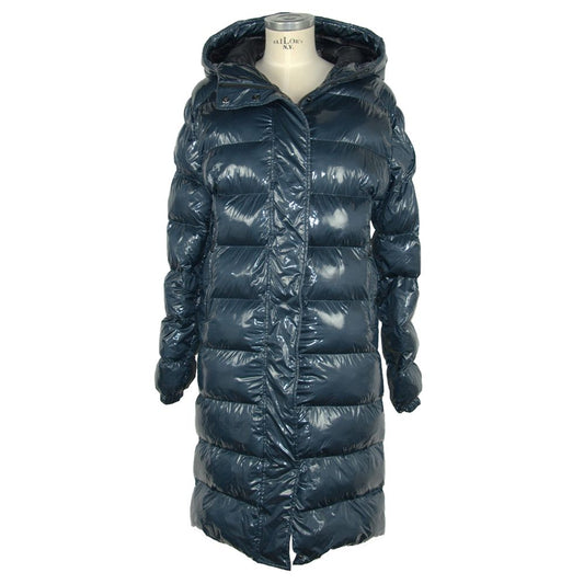 Refrigiwear Elegant Long Down Jacket for Stylish Warmth