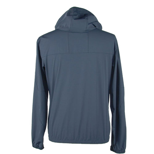 Emilio Romanelli Sleek Synthetic Hooded Jacket