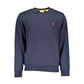 Timberland Sleek Blue Organic Cotton Crewneck Sweater
