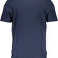 Timberland Organic Cotton Blue Tee with Signature Print