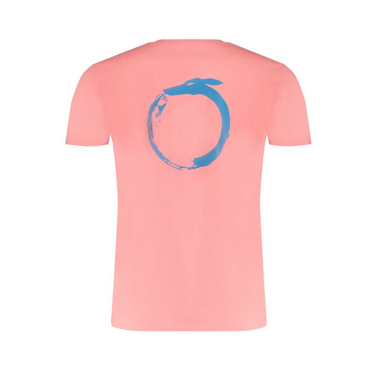 Trussardi Pink Cotton T-Shirt