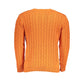 U.S. Grand Polo Orange Fabric Sweater