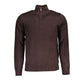 U.S. Grand Polo Elegant Half Zip Sweater with Embroidery