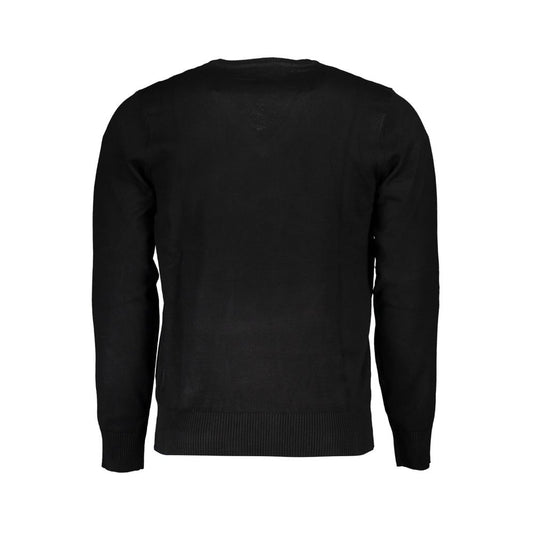 U.S. Grand Polo Black Nylon Sweater